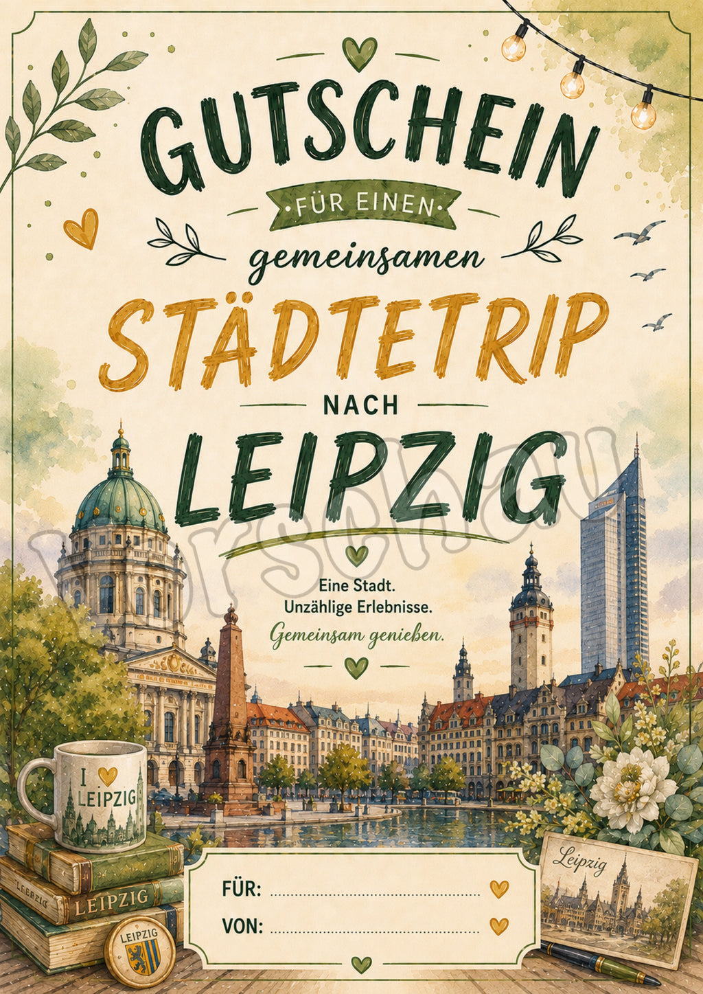 Gutschein Städtetrip Leipzig