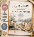 Gutschein Wochenendtrip - PDF zum Sofortdownload